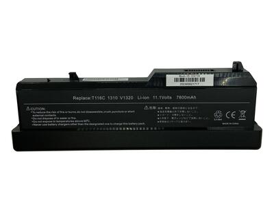 Посилена акумуляторна батарея для ноутбука Dell T114C Vostro 1310 11.1V Black 7800mAh OEM