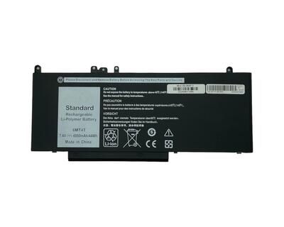 Акумуляторна батарея для ноутбука Dell 6MT4T Latitude 14-E5470 7.6V Black 6000mAh OEM - фото 5