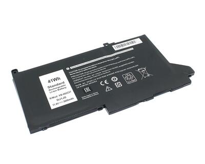 Аккумуляторная батарея для ноутбука Dell DJ1J0 Latitude E7280 11.4V Black 3600mAh OEM