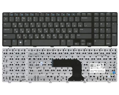 Клавиатура для ноутбука Dell Inspiron (3721, 5721, 3737, 5737) Black, (Black Frame), RU - фото 5