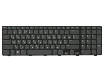 Клавиатура для ноутбука Dell Inspiron (3721, 5721, 3737, 5737) Black, (Black Frame), RU - фото 6