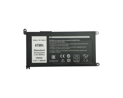 Аккумуляторная батарея для ноутбука Dell YRDD6-3S1P-3600 1VX1H 3600mAh 11.4V