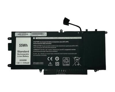 Акумуляторна батарея для ноутбука Dell K5XWW Latitude 12 5289 7.6V Black 7270mAh OEM - фото 5
