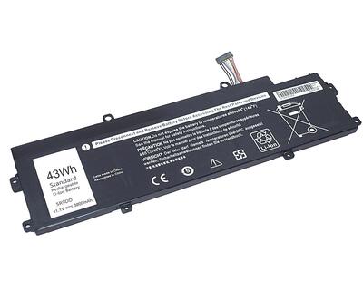 Аккумуляторная батарея для ноутбука Dell 5R9DD Chromebook 11 3120 11.1V Black 3800mAh Orig