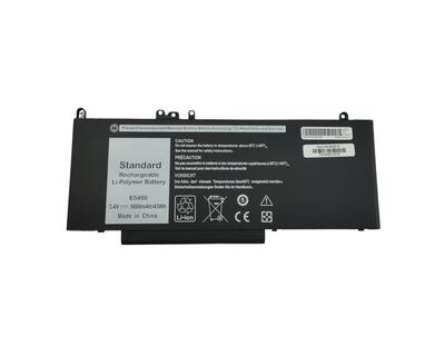 Аккумуляторная батарея для ноутбука Dell G5M10 Latitude E5450 7.4V Black 5800mAh OEM
