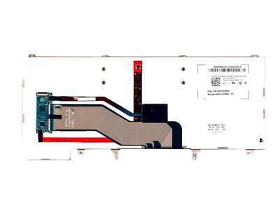Клавиатура для ноутбука Dell Latitude (E5420, E6220, E6320, E6420, E6430, E6620), с подсветкой (Light), Black, RU/EN - фото 2
