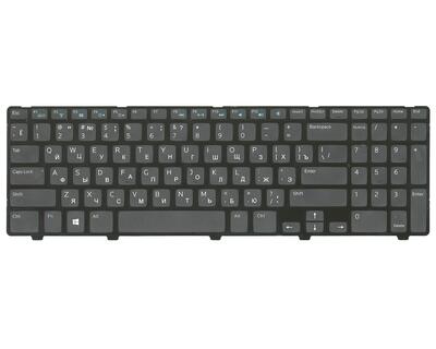 Клавіатура для ноутбука Dell Inspiron (3521, 5521, 3537, 5537) Black, (Black Frame), RU - фото 6