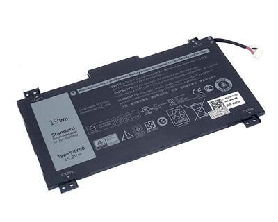 Аккумуляторная батарея для ноутбука Dell 9KY50 Latitude 10 STE2 15.2V Black 1240mAh