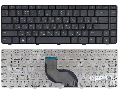 Клавиатура для ноутбука Dell Inspiron (14V, 14R, N4010, N4030, N5030) Black, RU