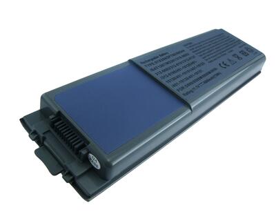 Посилена акумуляторна батарея для ноутбука Dell 8N544 Latitude D800 11.1V Grey 6600mAh OEM