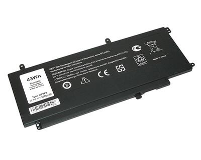 Акумуляторна батарея для ноутбука Dell D2VF9 Vostro 14 5000 11.1V Black 3840mAh OEM