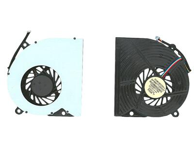 Вентилятор для ноутбука Dell XPS 1730, M1730, Toshiba Qosmio DX730, DX735, DX1215, 12V 0.4A 4-pin Forcecon - фото 5