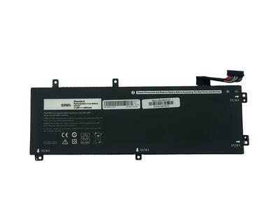 Акумуляторна батарея для ноутбука Dell H5H20 Precision 5510 11.55V Black 4800mAh OEM
