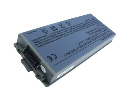 Усиленная аккумуляторная батарея для ноутбука Dell Y4367 Latitude D810 11.1V Grey 7200mAh OEM - фото 4
