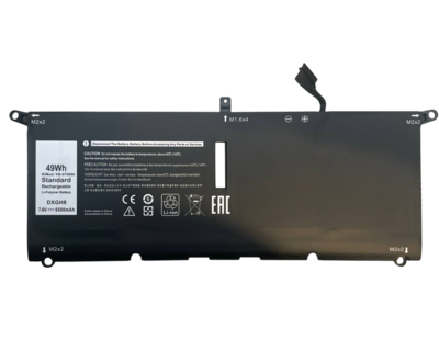 Аккумуляторная батарея для ноутбука Dell 0H754V XPS 13 9370 7.6V Black 6500mAh OEM