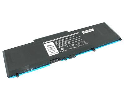Акумуляторна батарея для ноутбука Dell WJ5R2 Latitude 5570 11.4V Black 5500mAh OEM - фото 5