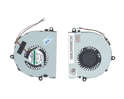 Вентилятор для ноутбука Dell Insipiron 15 3521, 3537, 3737, 5521, 5535, 5537, 5735, 5V 0.27A 3-pin SUNON