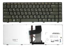 Купить Клавиатура Dell Inspiron (M4040, M4110, M5040, N4050, N4110) Vostro (1540, 3550) с подсветкой (Light), Black, (Black Frame) RU/EN