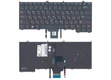 Купить Клавиатура для ноутбука Dell Latitude (E7440) с подсветкой (Light), с указателем (Point Stick) Black, RU
